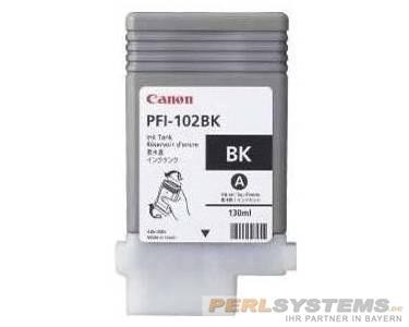 Canon Tinte PFI-102BK Black IPF-500 iPF-600 610 650 IPF-750 iPF-755 760 iPF-765 LP17 LP24 0895B001