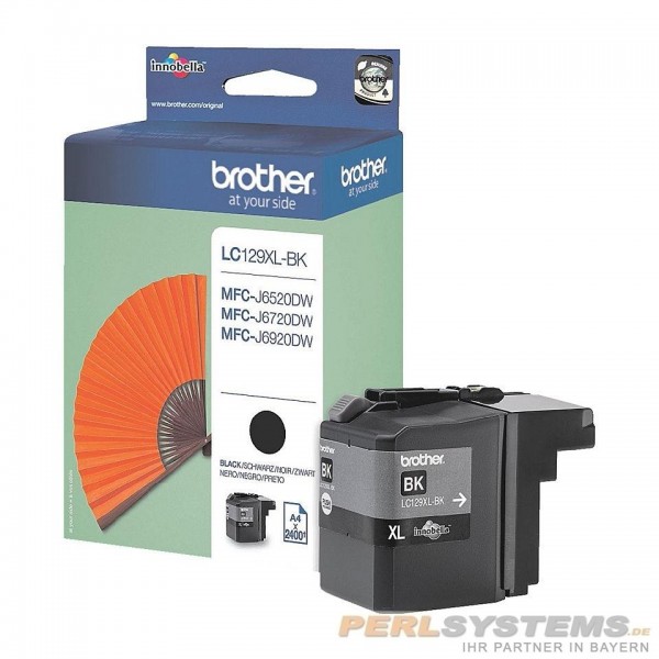 Brother LC129XLBK Tinte Black für MFC-J 6520 MFC-J6720 MFC-J6820 MFC-J 6920