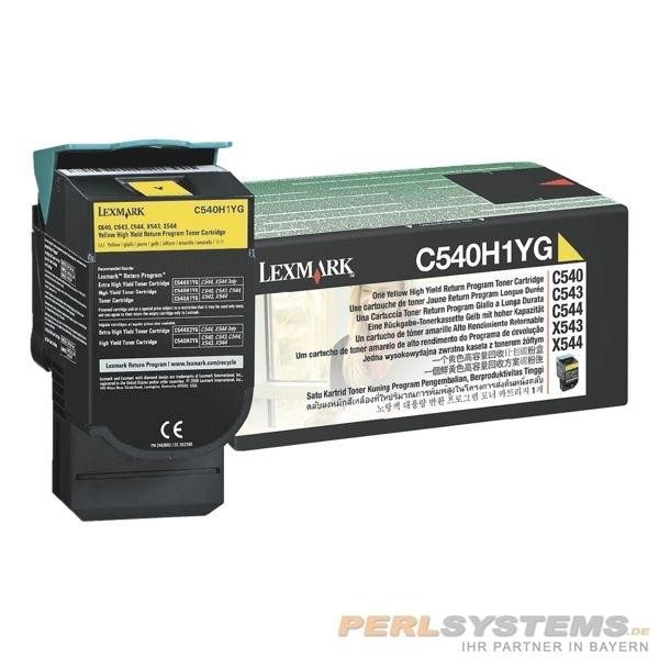 Lexmark C540H1YG Toner Yellow C540 C543 C544 X544 X546