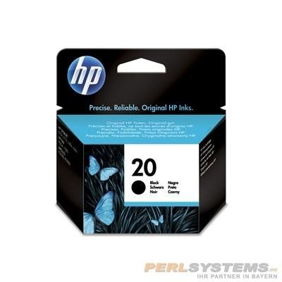 HP 20 Tinte Black DJ610 Fax 925XI No.20