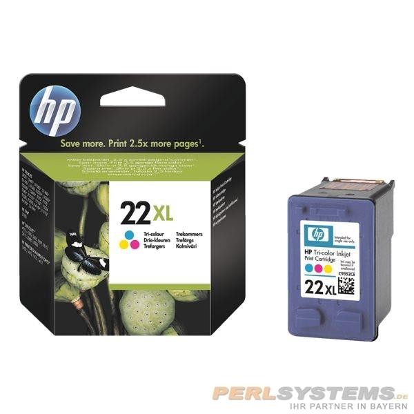 HP 22XL Tintenpatrone Tri-color No.22XL C9352CE