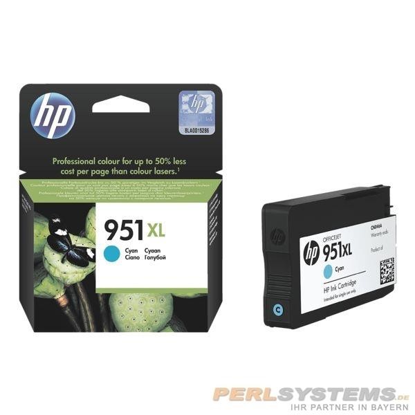 HP 951XL Tinte Cyan HP Pro8100 Pro8600 Serie HP Officejet Pro 251dw 276dw CN046AE