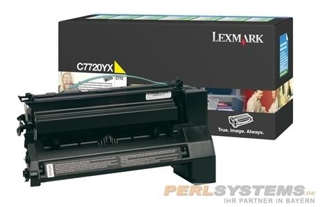 Lexmark XL-Toner Yellow Optra C772N X772E Rückgabe Tonerkassette