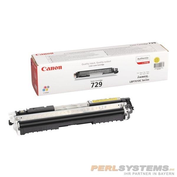 Canon 729 Toner Cartridge Yellow Canon I-Sensys LBP-7010C Canon 7018C Canon 7810C 4367B002