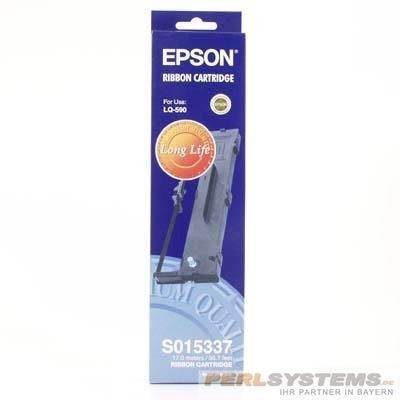 Epson Farbband Black für Epson LQ-590 590IIN Nadeldrucker Ribbon C13S015337