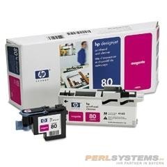 HP 80 Druckkopf Magenta DesignJet 1050C 1055CM C4822A incl. Druckkopfreiniger