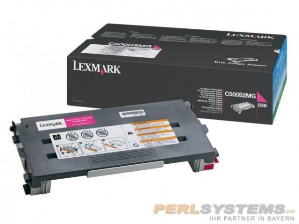 Lexmark Toner C500S2MG für C500 X500 X502 Magenta 1.500 Seiten