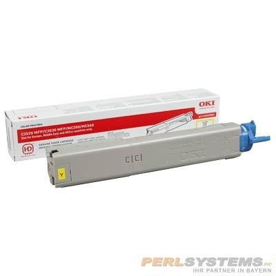 OKI Toner Yellow OKI C3520 OKI C3530 2.000 Seiten 43459321