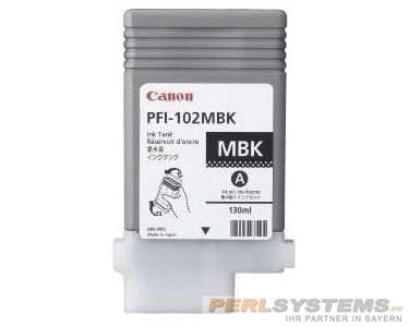 Canon Tinte PFI-102MBK Matt Schwarz IPF500 IPF750 0895B001