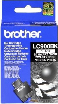 Brother Tintenpatrone Schwarz LC900BK MFG-3240 5440CN C5840 Fax 1835C 1840