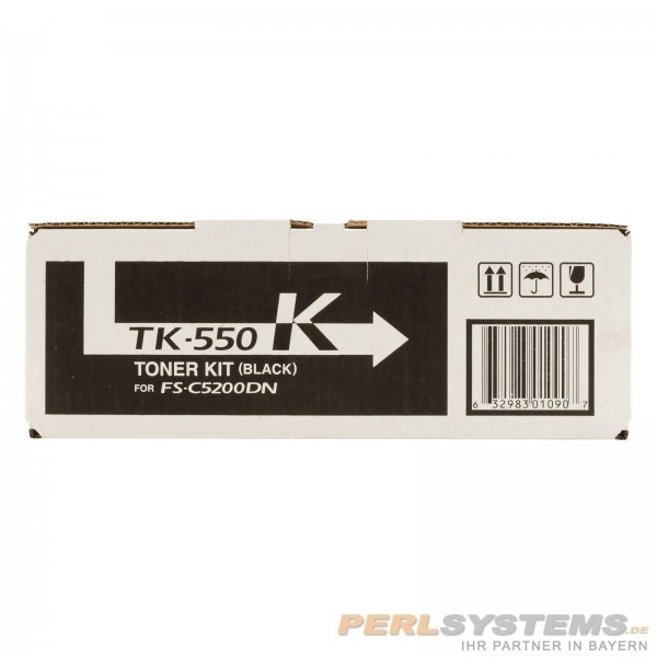Kyocera TK-550K Original Toner Schwarz für Kyocera FS-C5200DN für 7.000 Seiten