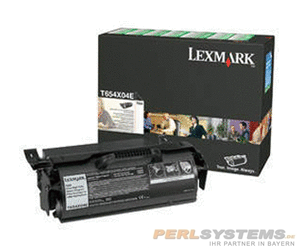 Lexmark Optra T654 T656 Cartridge Black Label Rückgabe Tonerkassette