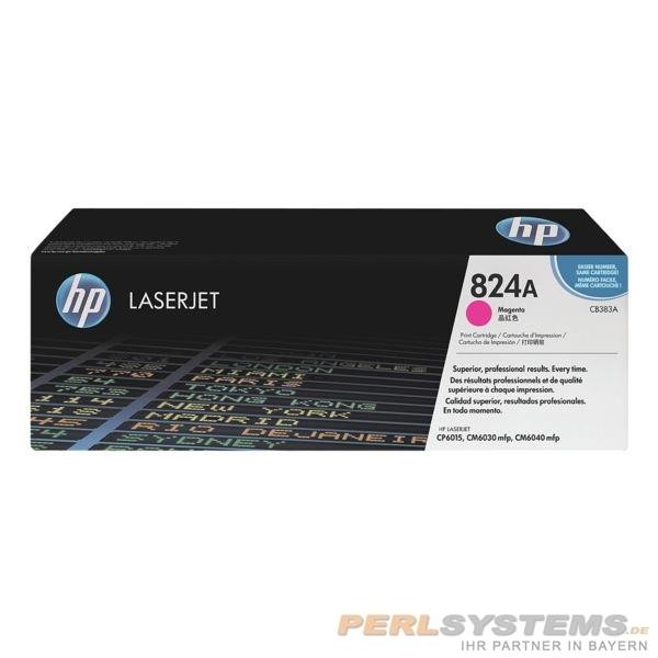 HP 824A Toner magenta HP Color LaserJet CP6015 HP CM6030 CM6040 CM4049 CB383A