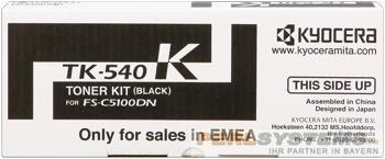 Kyocera TK-540K Toner Schwarz für Kyocera FS-C5100 Original * Top Preis!!