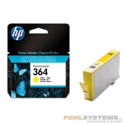 HP 364 Tinte Yellow D5445 C5300 5510 HP Photosmart B 109 A CB320EE