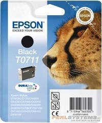Epson Tintenpatrone T0711 Black für Stylus D78 D92 D120 DX4000