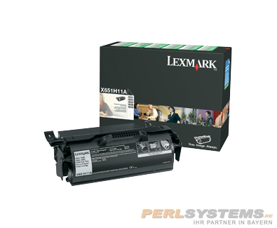 Lexmark X651 X652 X656 X658 Cartridge Black Rückgabe Tonerkassette