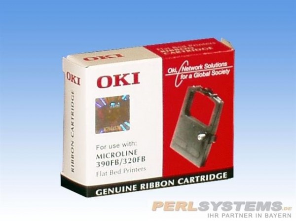 OKI Microline Farbband für OKI ML-390FB OKI ML-320FB Schwarz 09002310