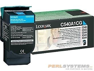 Lexmark Toner Cyan C540 C544 X544 X546 X548 1.000 Seiten C540A1CG