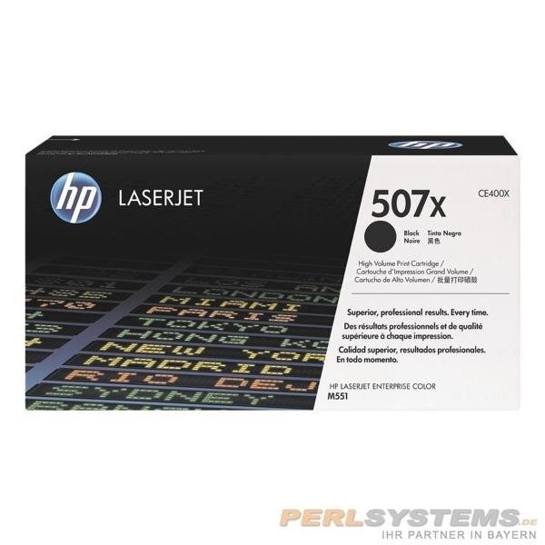 HP 507X Toner Black für LaserJet M551 M575