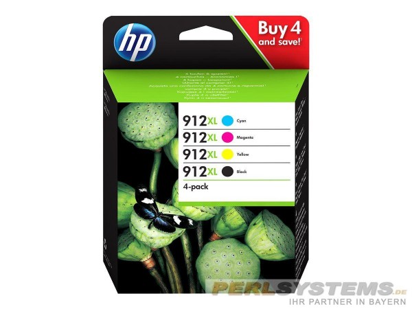 HP 912XL Multipack 3YP34AE OfficeJet 8012 8014 8015 OfficeJet Pro 8022 8024 8025 8035