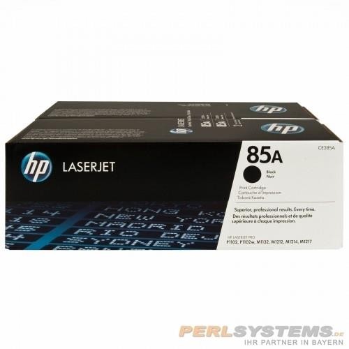 HP 85A Toner Black Doppelpack für LaserJet P1002 P1102 1200 M1130