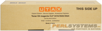 UTAX CLP3416 Toner Magenta 4441610014 8000 Seiten 5% Deckung