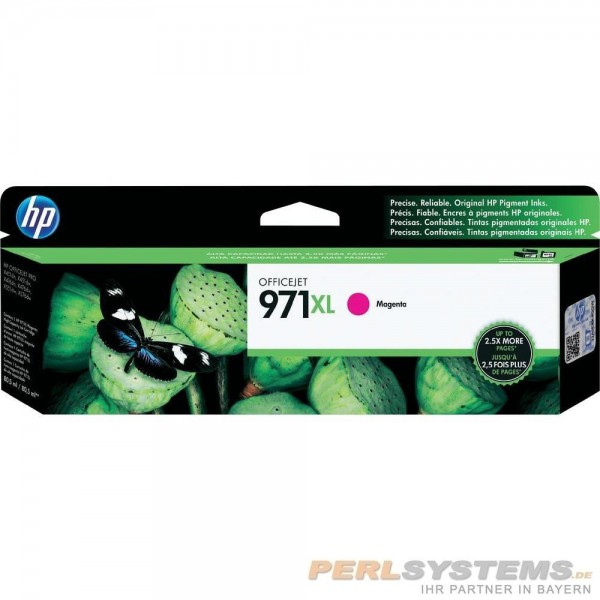 HP 971XL Magenta Tinte HP OfficeJet Pro X451 Pro X476 Pro X551 Pro X576 CN627AE