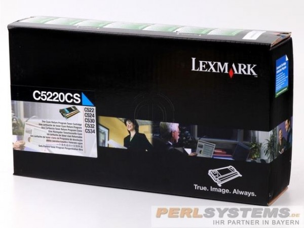 Lexmark C5220CS Toner Cyan Lexmark Optra C520N C522 C524 C530 C532 C534