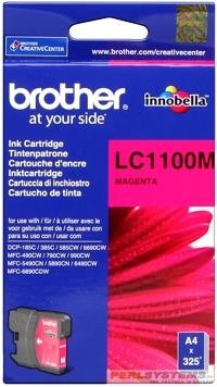 Brother Tintenpatrone Magenta LC1100M DCP-185 DCP-383 MFC-490 MFC5890 6490 6690 6890 MFC-790 795