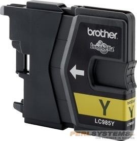 Brother Tintenpatrone Yellow LC985C DCP-J125 DCP-J140 DCP-J315