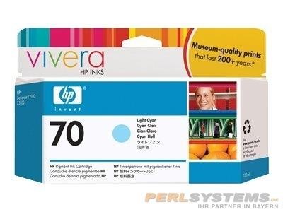 HP 70 Tinte Light Cyan DesignJet Z2100 Z3100 Z3200 Z5200 C9390A