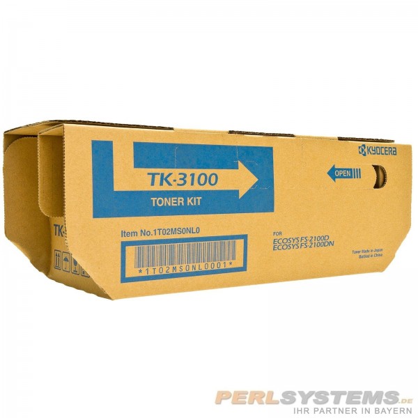 Kyocera TK-3100 Toner Black für FS-2100 ECOSYS M3040 M3540 1T02MS0NL0