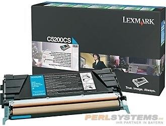 Lexmark C5200CS Original Toner Cyan C520dn C530dn Tonerkassette