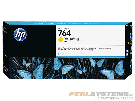 HP 764 Tinte Yellow DesignJet T3500