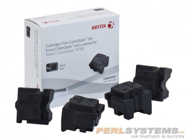 XEROX 108R00999 ColorQube 8700 Festtinte STIX 4 Black Solid Ink
