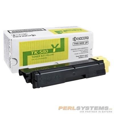 Kyocera TK-580Y Toner Yellow für Ecosys FS-C5150DN P6021cdn