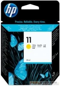 HP 11 Tinte Yellow für Business InkJet 2200 2250 Color InkJet 1700 2600