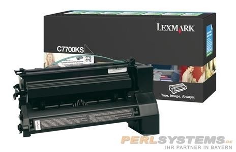 Lexmark C770 C772 X772E Toner Black Rückgabe Tonerkassette